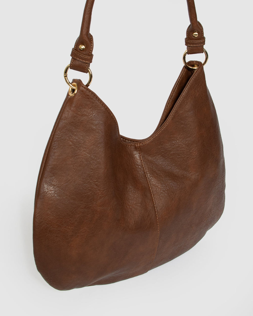 Chocolate Gisella Slouch Bag