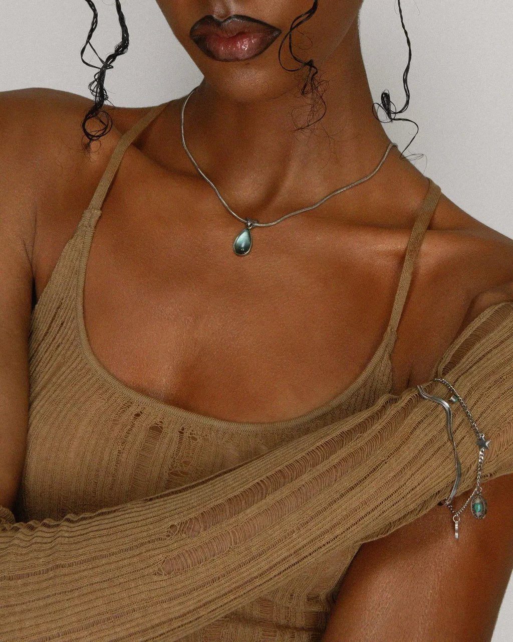 Collar Gota Dorado