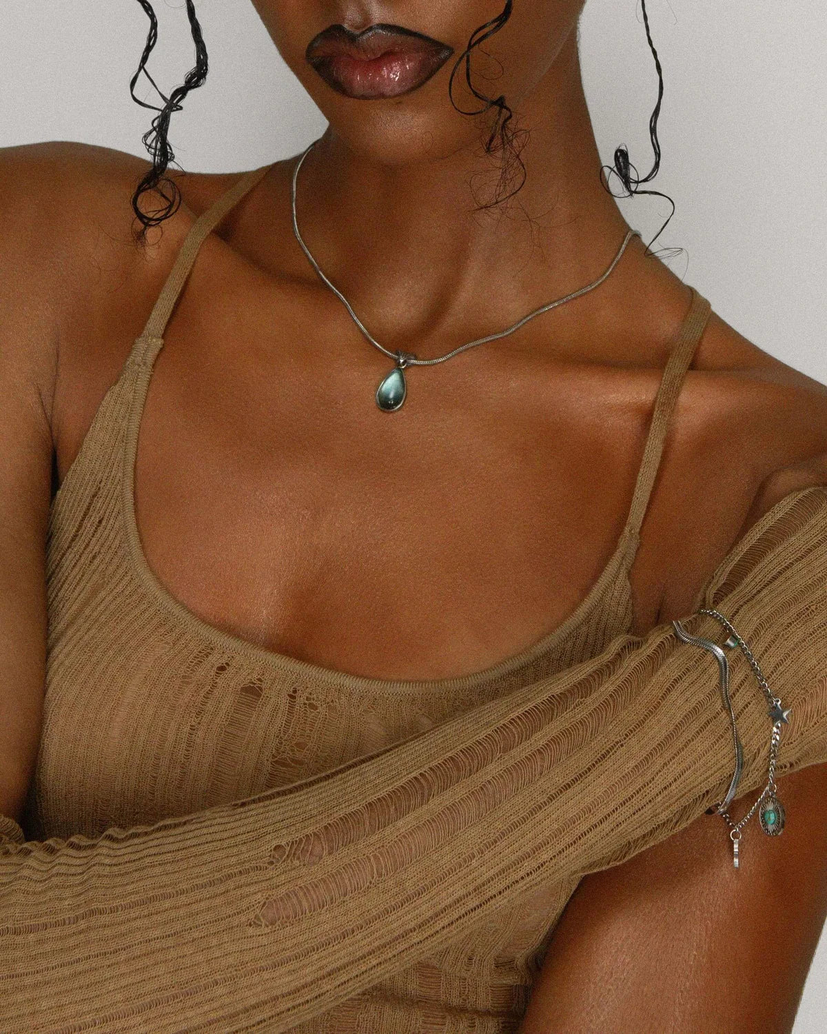 Collar Gota Dorado