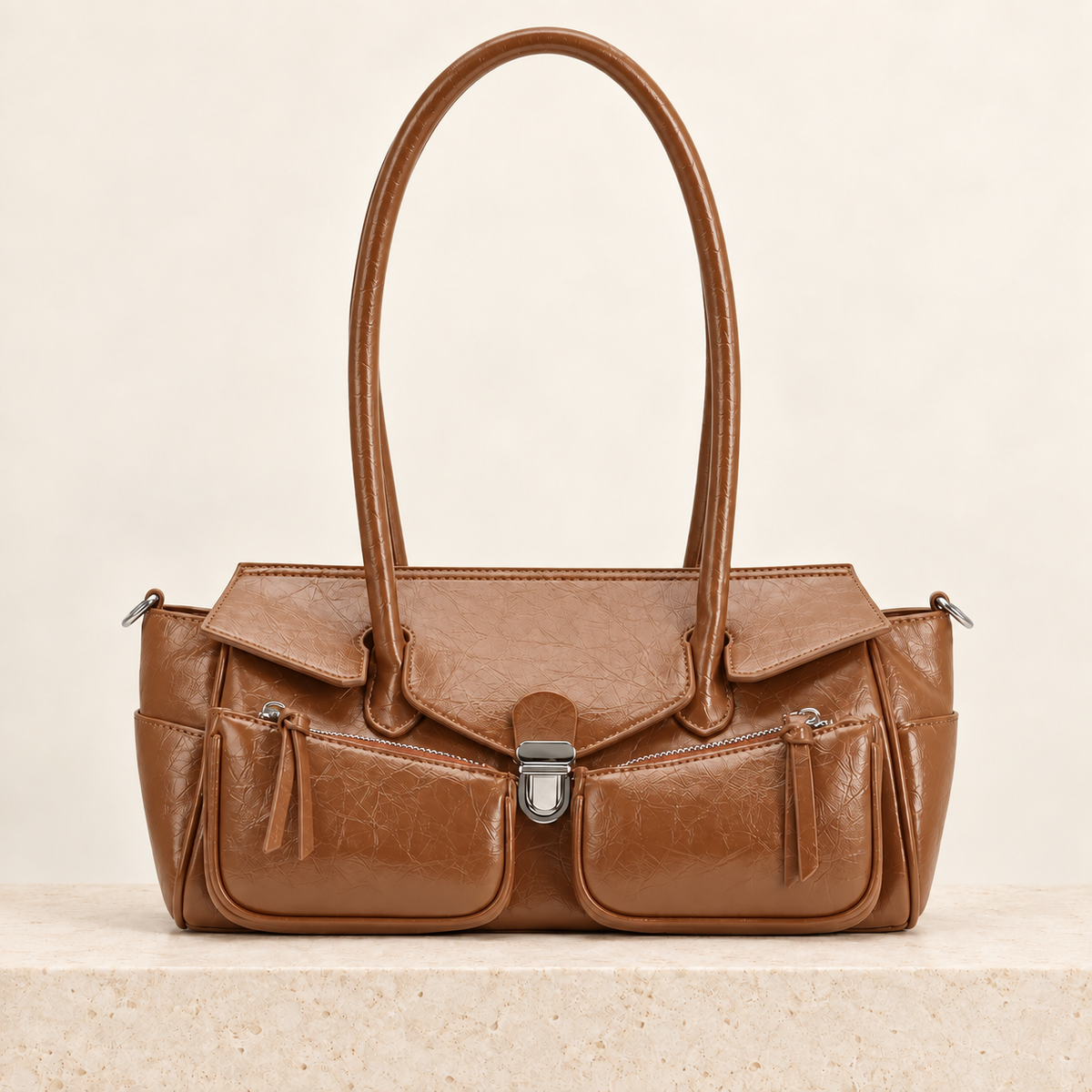 Bolso Bandolera Texturizado