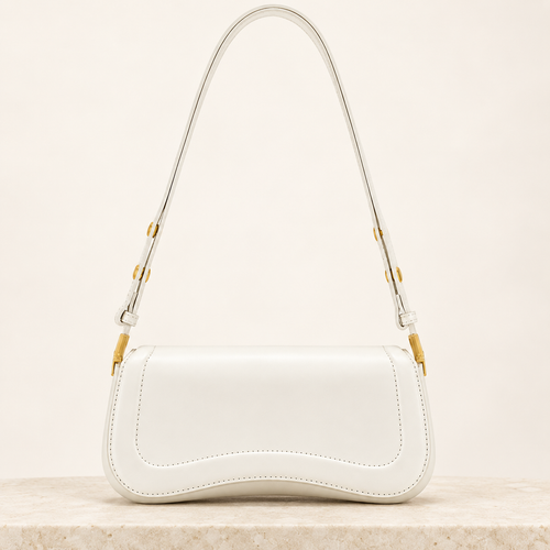 Bolso Hombro Blanco - Yina Studio
