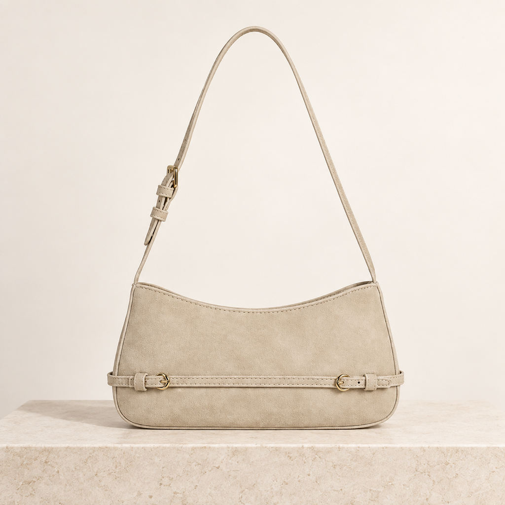 Bolso Ante Beige - Yina Studio