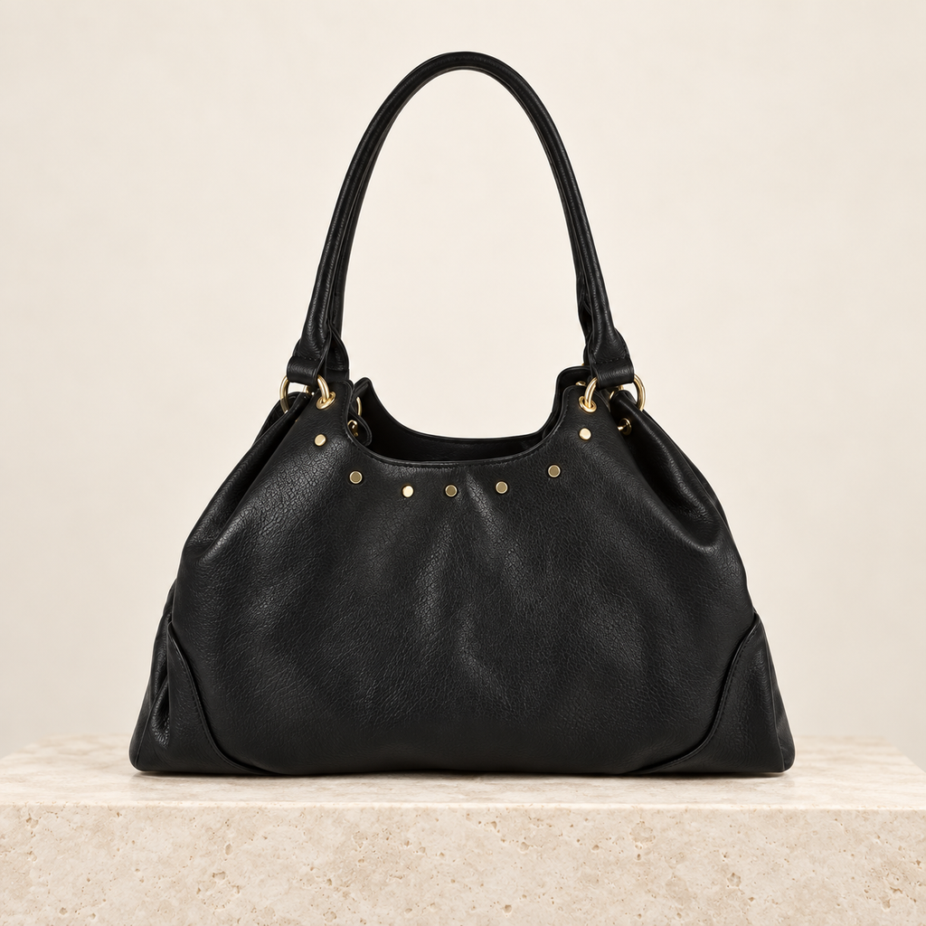 Bolso Texturizado Negro - Yina Studio