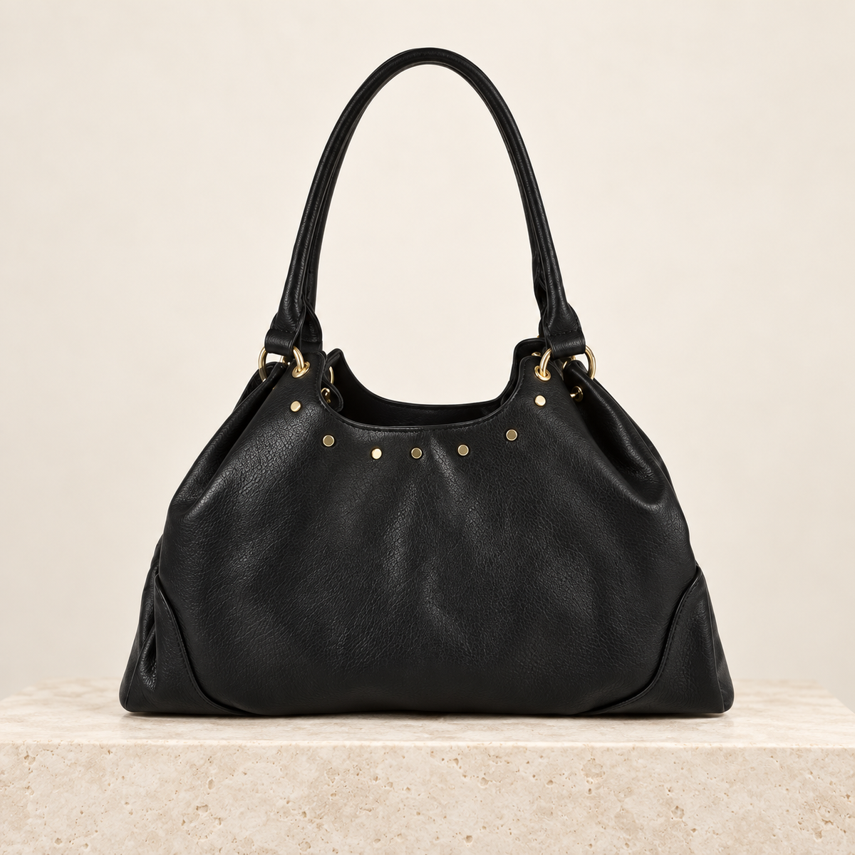 Bolso Texturizado Negro - Yina Studio