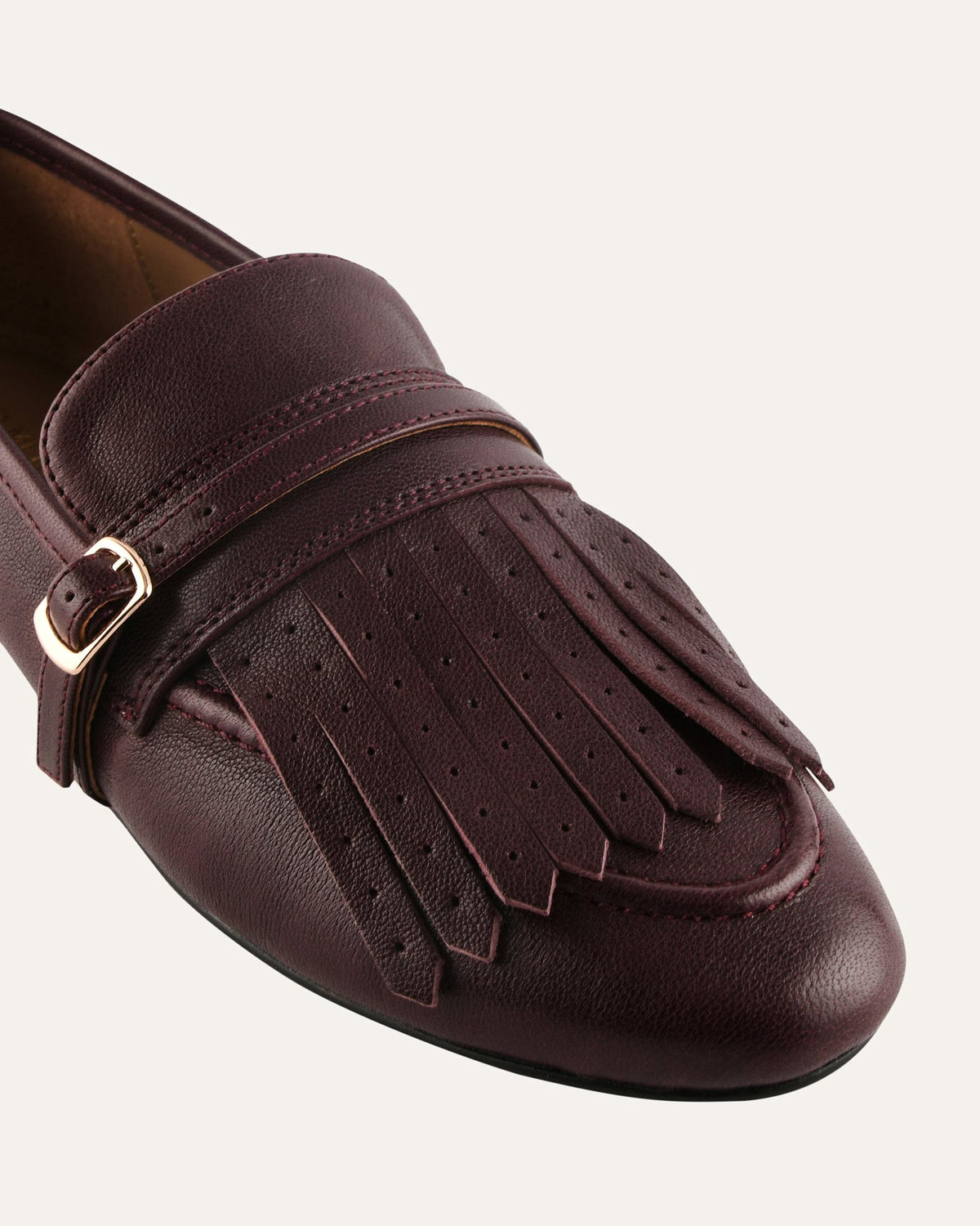 FINLEY LOAFER MERLOT LEATHER