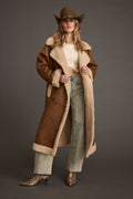 Abrigo Sherpa Marrón - Yina Studio