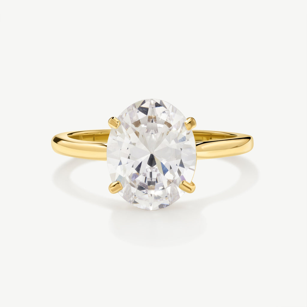 Anillo Solitario Elegante - Yina Studio