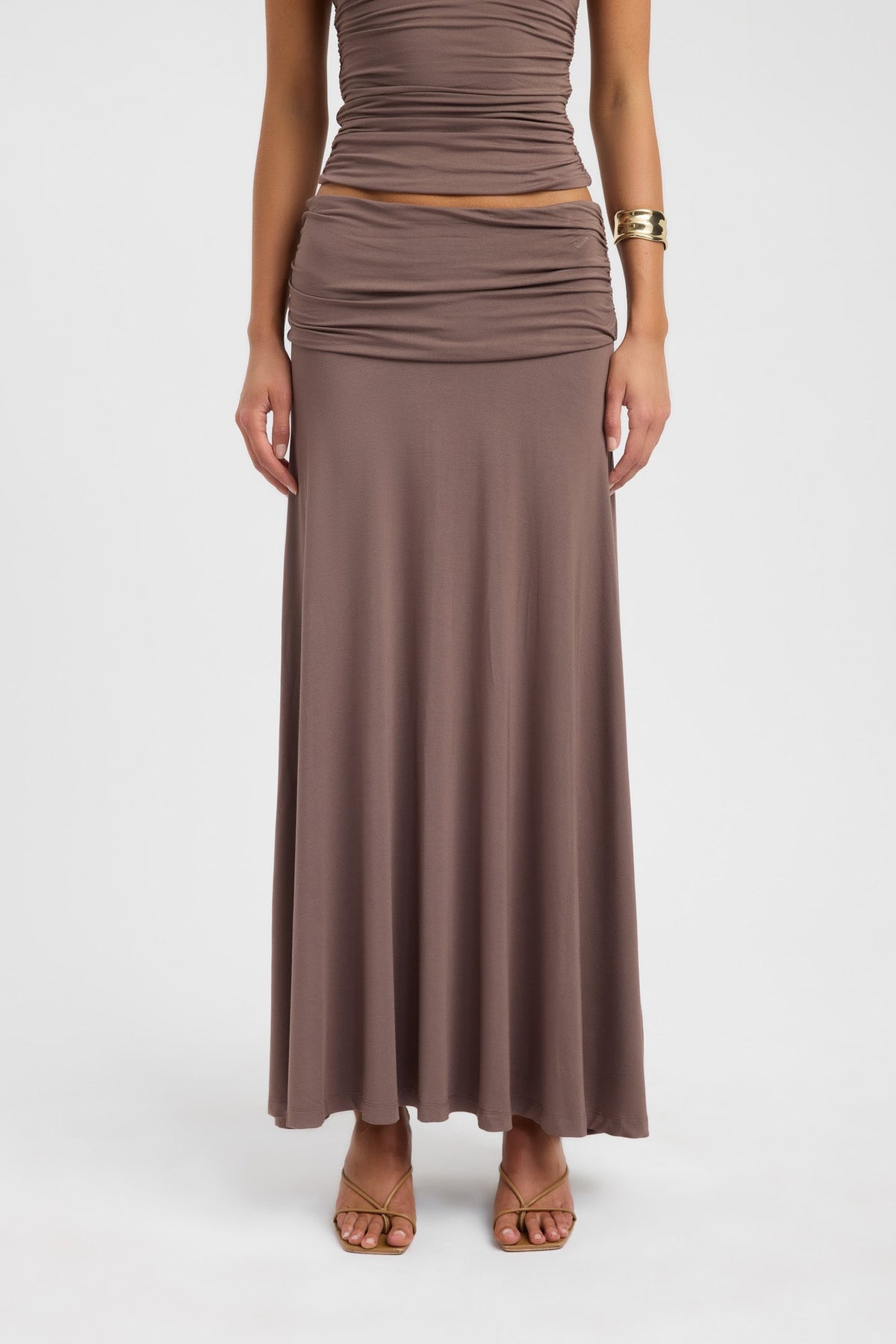 back Arlo Maxi Skirt Kookai Straight Maxi womens-skirts 