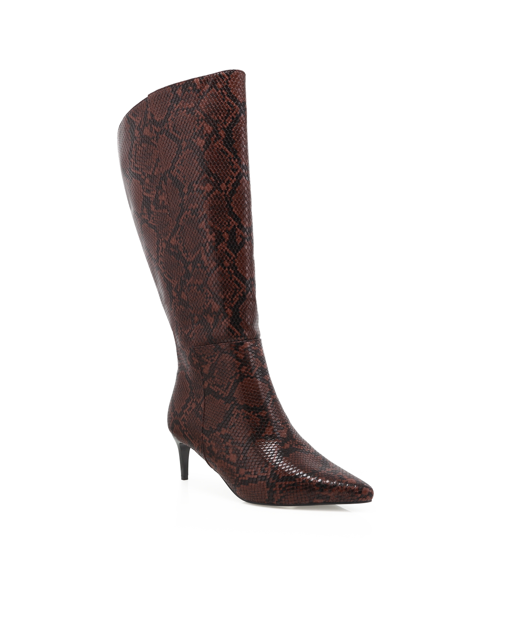 ROSELYN CURVE - CHOCOLATE SNAKE-Boots-Billini-Billini