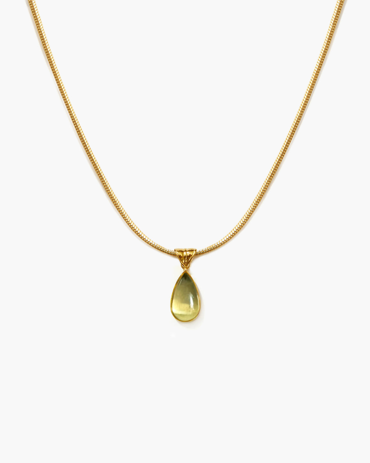 Collar Gota Dorado - Yina Studio