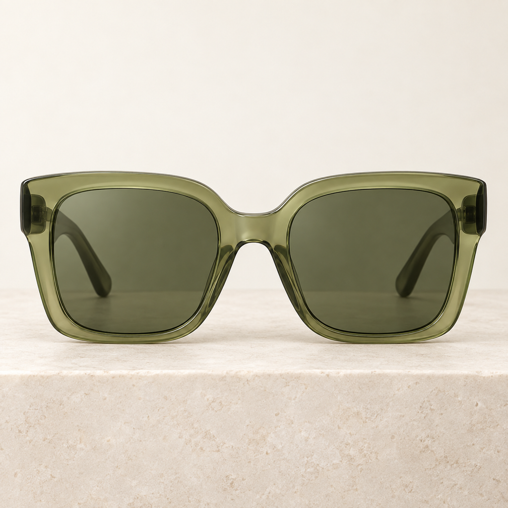 Gafas Lentes Verde - Yina Studio