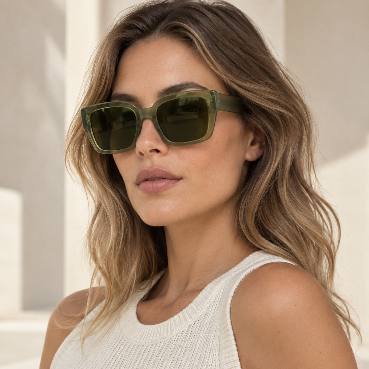 Gafas Lentes Verde